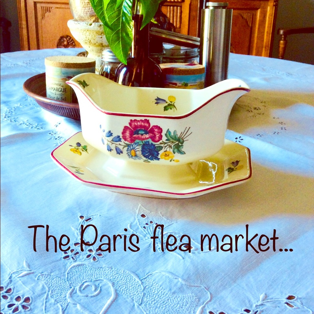 Antique Villeroy&Boch sauce boat